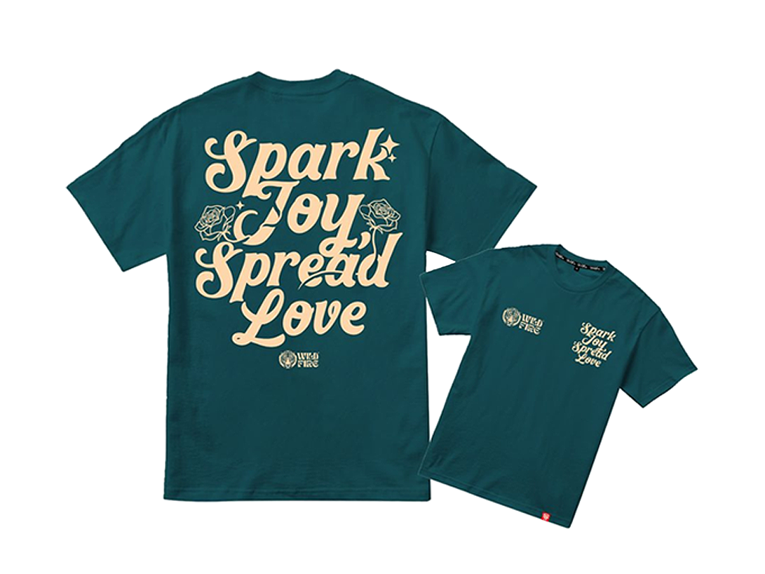 SPARK JOY SPREAD LOVE T-SHIRT